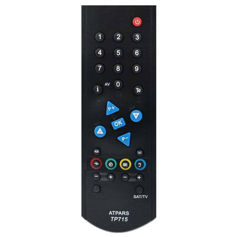 ریموت کنترل تلویزیون پارس مدل TP715